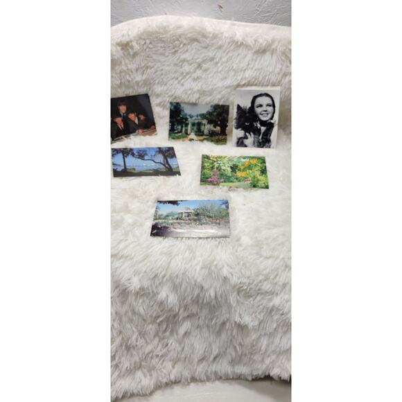 Lot of 6 Vintage Movie Star, Botanical, The Beatles Unused Postcards - Picture 6 of 11